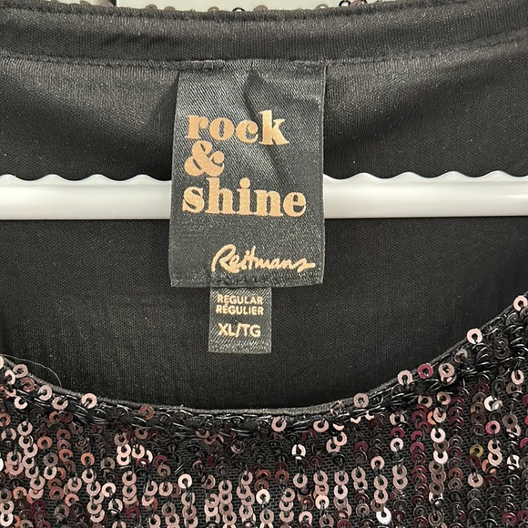 Extended sleeve sequined shift dress - Picture 3 of 7